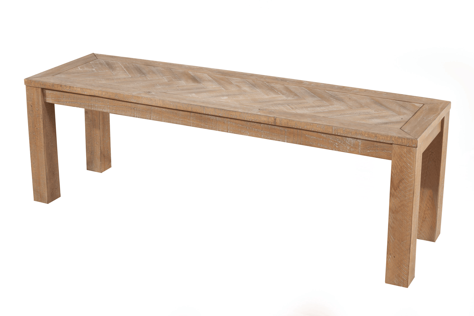 Aiden Natural Weathered Dining Bench