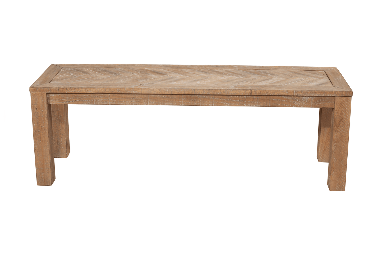 Aiden Natural Weathered Dining Bench