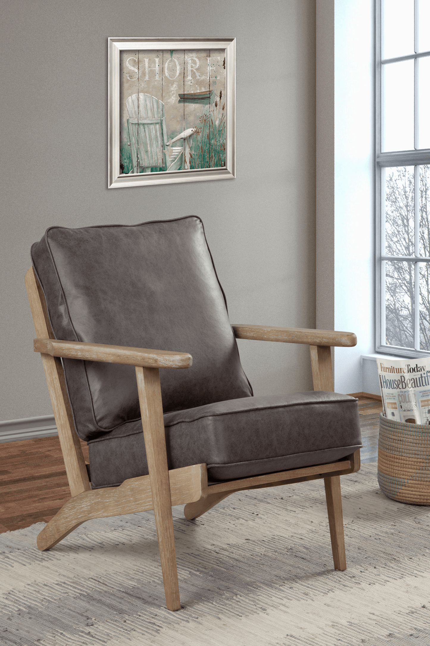 Artica Rustic Lounge Chair