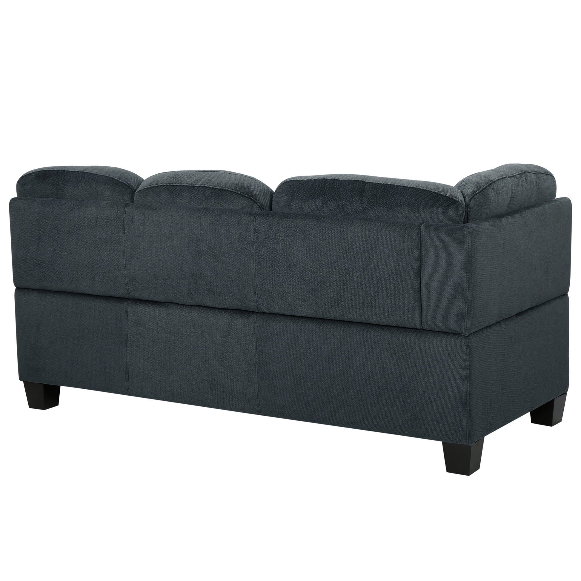 Canterbury 3-Pc Sectional Sofa Set, Charcoal Finish